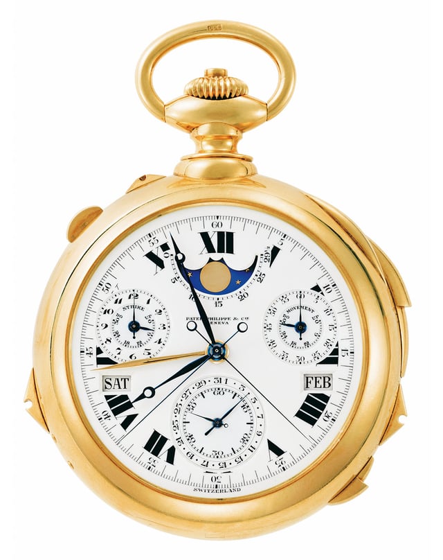 Patek Philippe: Graves Supercomplication von 1933