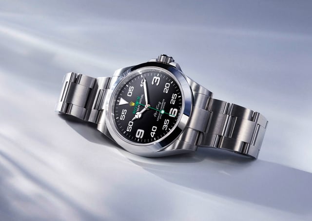 Rolex-Air-King-liegend