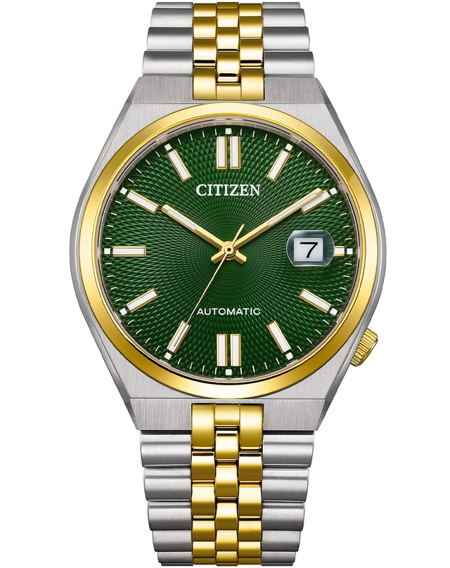 Citizen – Tsuyosa 60 Automatic, Automatikuhr in Bicolor aus Edelstahl