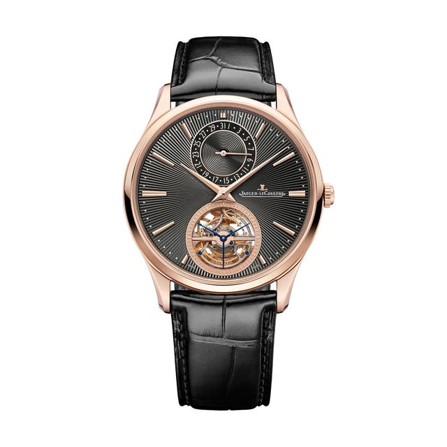Jaeger-LeCoultre Master Ultra Thin Tourbillon Enamel: Bild von vorn