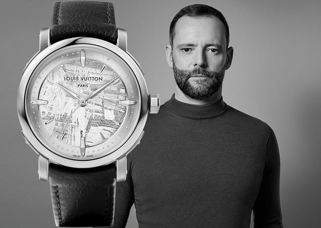 La Fabrique du Temps Louis Vuitton Creative Director Matthieu Hegi und die neue Louis Vuitton Escale