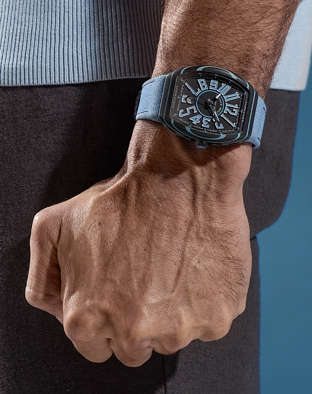 Franck Muller – Vanguard Wave, innovative Luxusuhr mit Automatikwerk und sportlichem Design