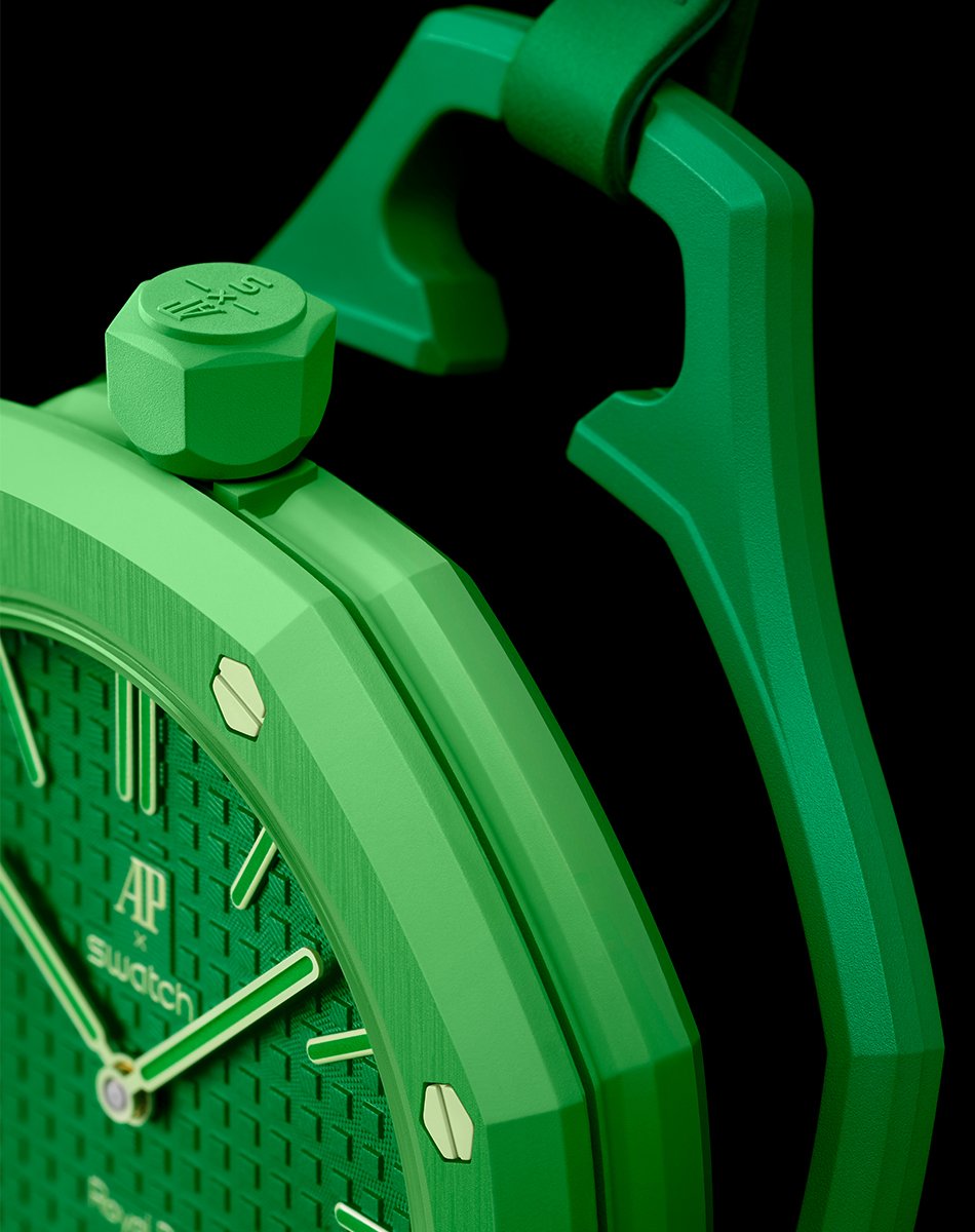 Swatch x Audemars Piguet, Taschenuhr mit Handaufzugswerk