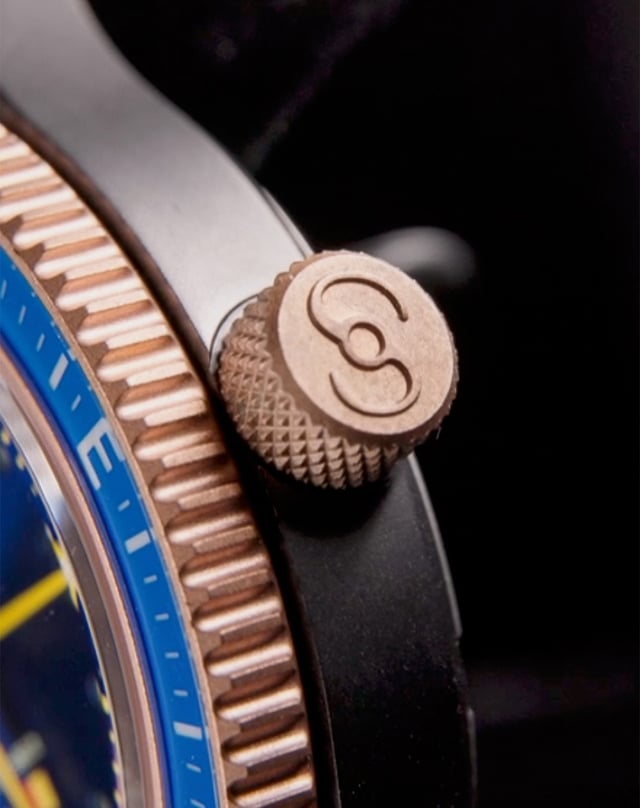 Sopwith – Aero Marquis Messerschmitt Bf 109 Pas-de-Calais, Toolwatch mit Automatikkaliber und blauem Zifferblatt