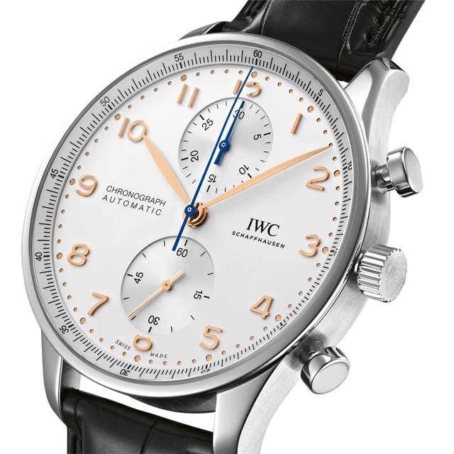 IWC: Portugieser Chronograph Edelstahl