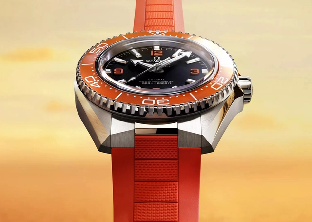 Omega – Seamaster Planet Ocean 600M 42 mm, Taucheruhr mit Automatikkaliber aus Edelstahl