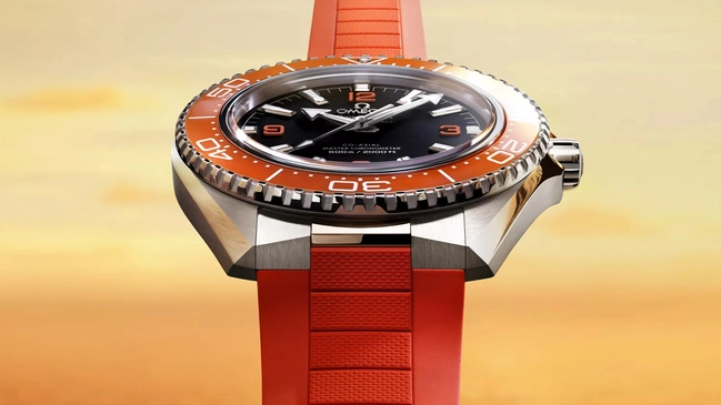 Omega – Seamaster Planet Ocean 600M 42 mm, Taucheruhr mit Automatikkaliber aus Edelstahl