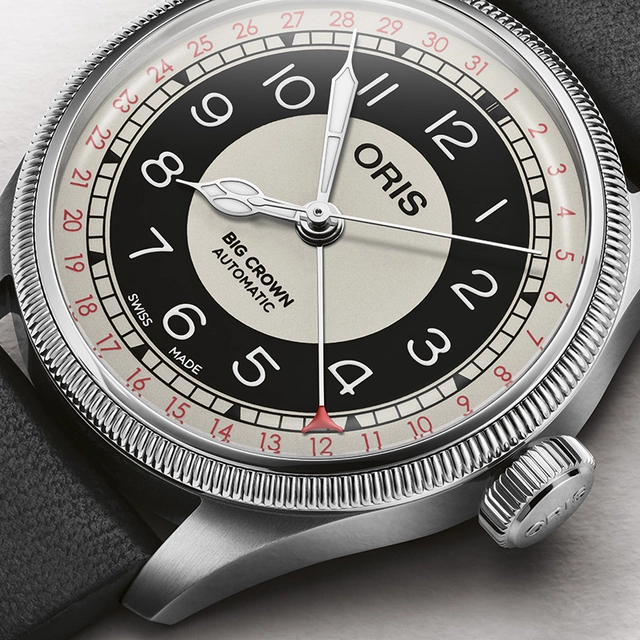 Oris Big Crown Pointer Date “Bullseye”, Zifferblatt