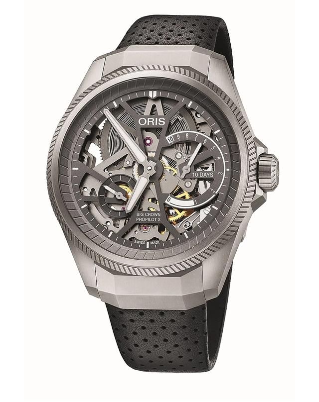 Oris: Big Crown ProPilot X Titan Lederband