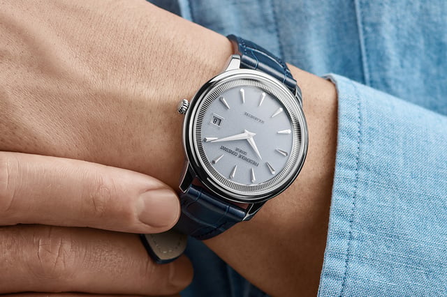  Frederique Constant Moneta Solarmetre, Referenz FC-120LB3S6_2680, Uhr am Handgelenk