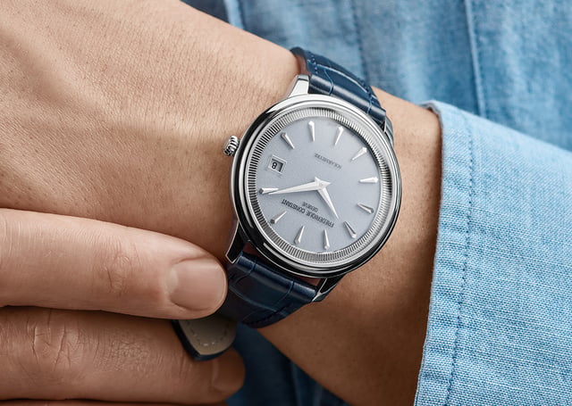  Frederique Constant Moneta Solarmetre, Referenz FC-120LB3S6_2680, Uhr am Handgelenk