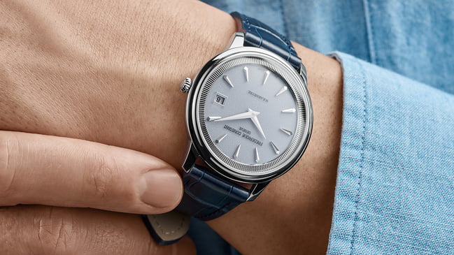  Frederique Constant Moneta Solarmetre, Referenz FC-120LB3S6_2680, Uhr am Handgelenk