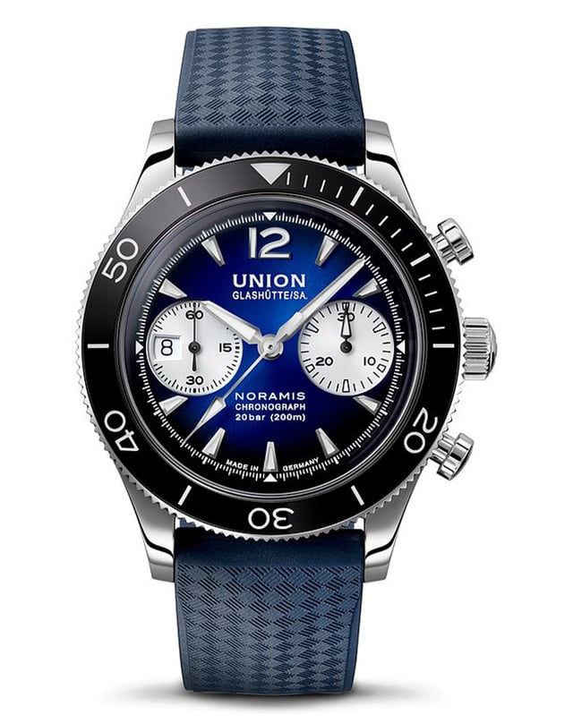 Union Glashütte Noramis Chronograph Sport, Chronograph mit automatischem Werk