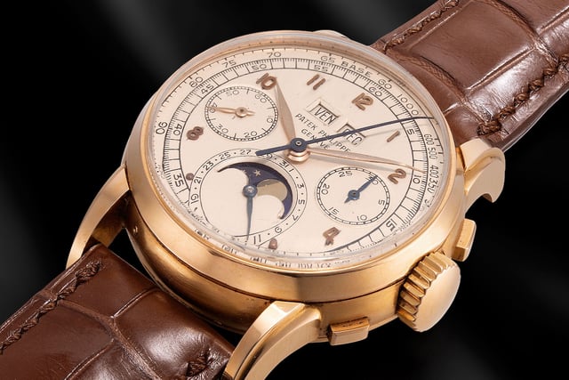 Nahaufnahme der Patek Philippe Ref. 2499