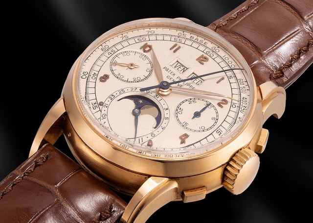 Nahaufnahme der Patek Philippe Ref. 2499