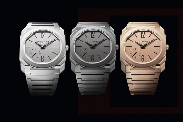 Bulgari: Octo Finissimo Automatic Sandblasted