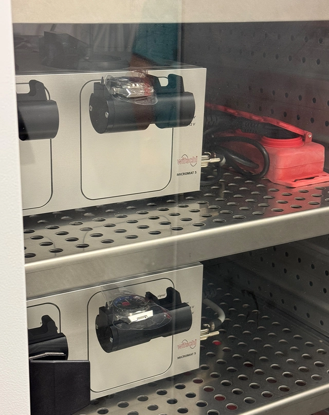 Hauseigene Chronometerprüfung