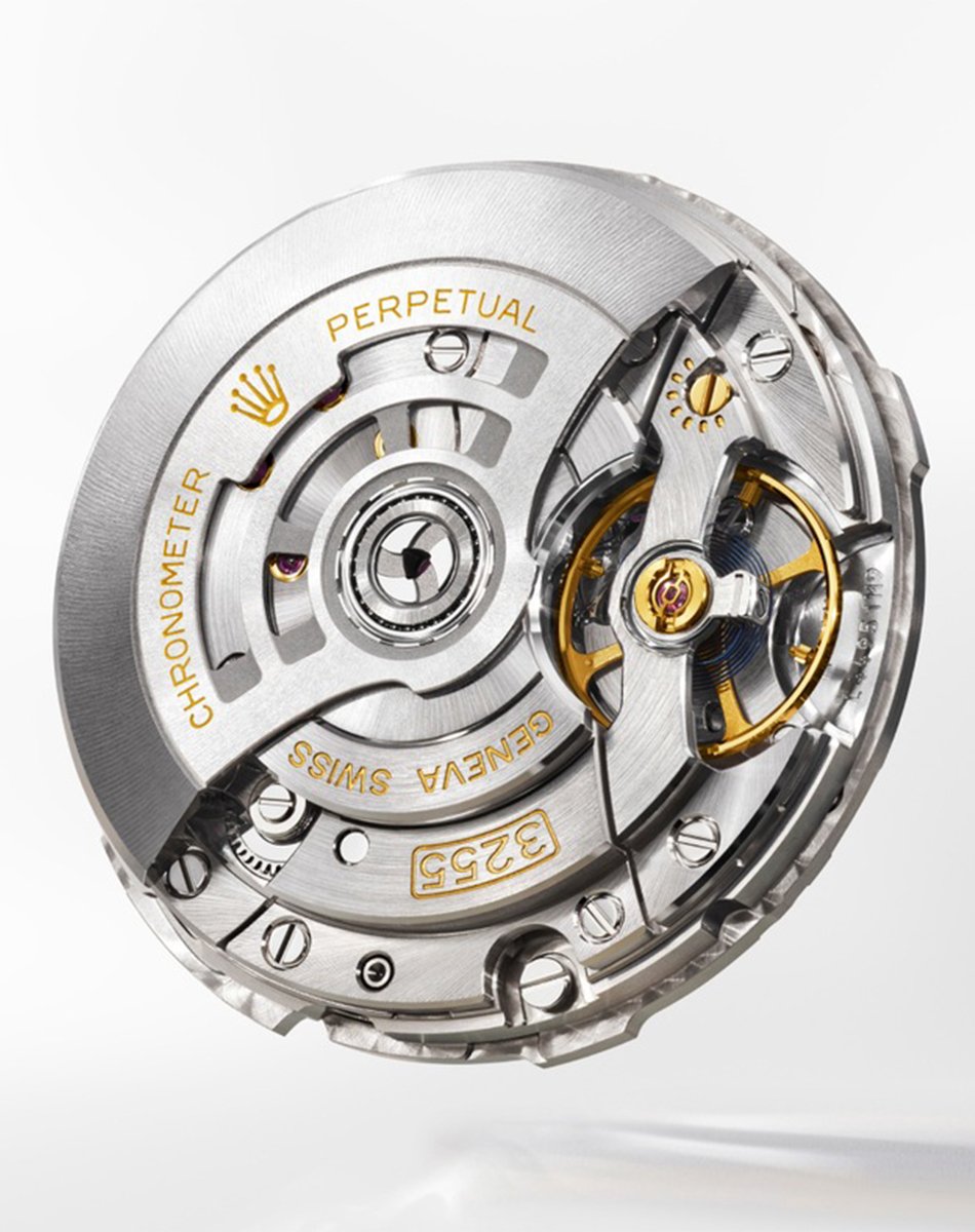 Rolex Day-Date 40, Golduhr mit Datums- und Tagesanzeige