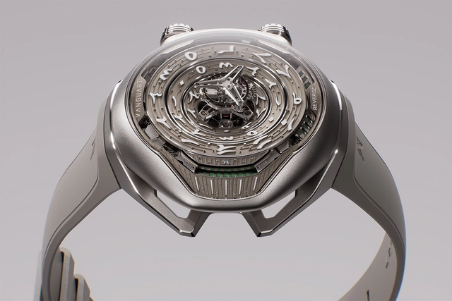 Vanguart Black Hole Arabic Numerals Zifferblatt