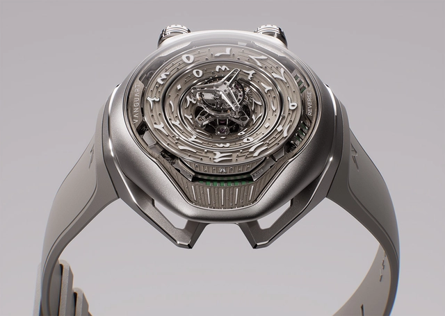 Vanguart Black Hole Arabic Numerals Zifferblatt