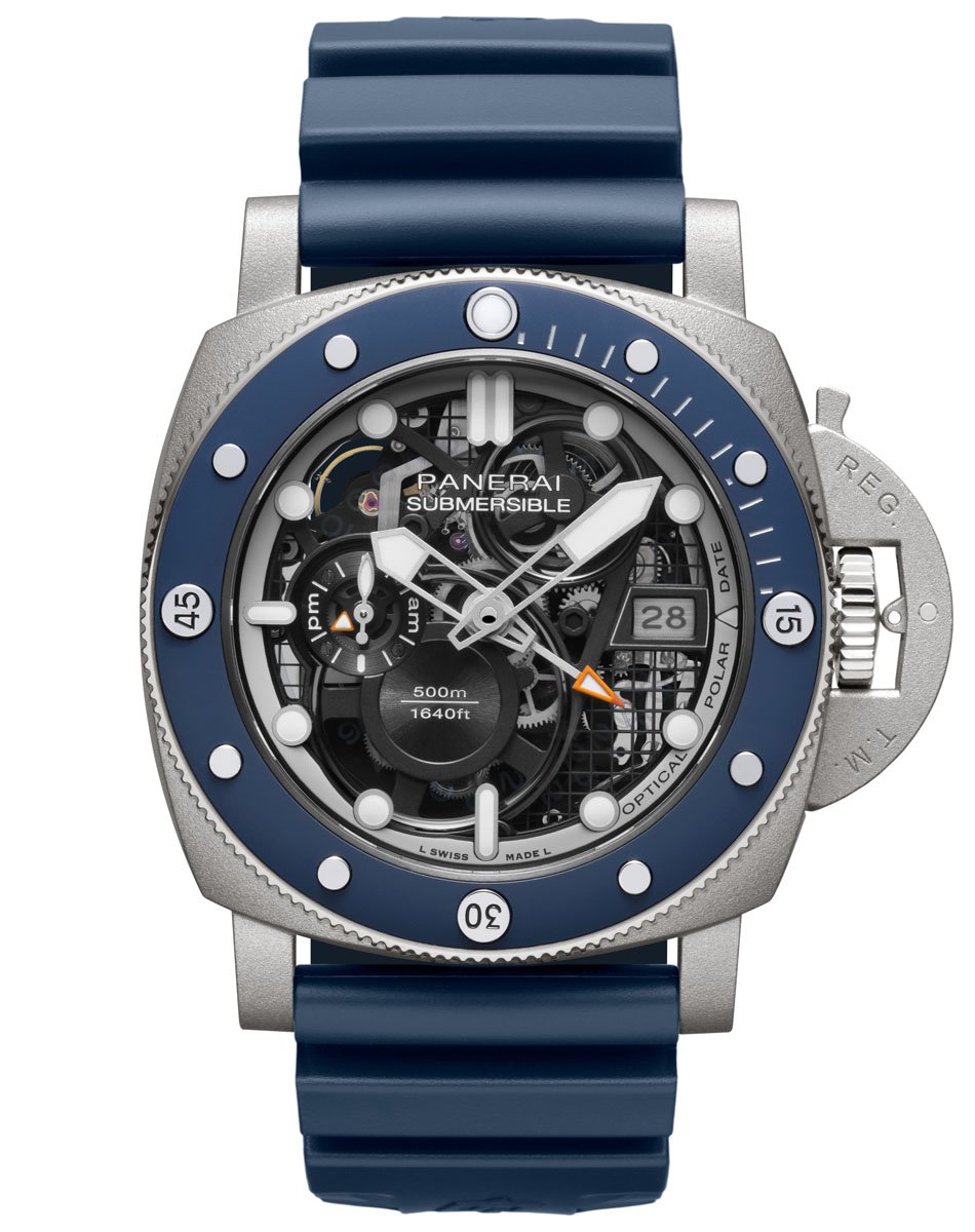 Panerai: Submersible GMT PAM01495 Soldat