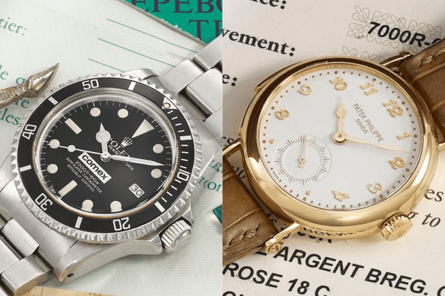 Die Rolex COMEX Sea-Dweller, reference 1665-Patek Philippe, reference 7000R-001