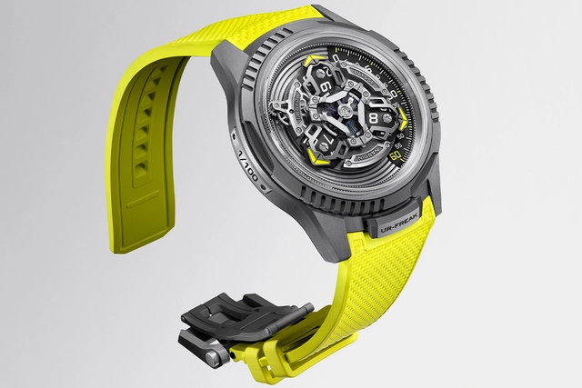 Ulysse Nardin – UR-Freak, Luxusuhr mit Kautschukband und Automatikwerk