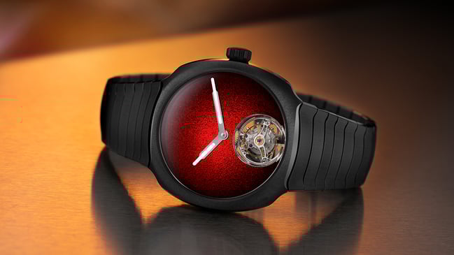 H. Moser & Cie. – Streamliner Tourbillon Concept Ceramic, Automatikuhr aus Keramik mit Tourbillon