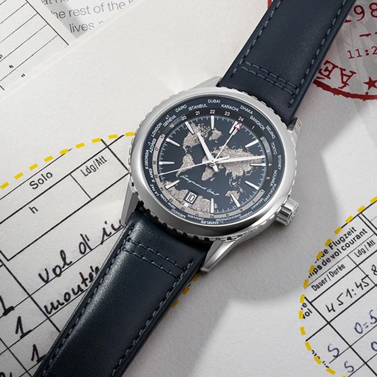 Raymond Weil Freelancer World-Traveller