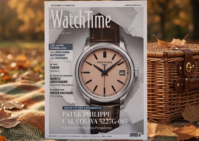 WatchTime Ausgabe September/Oktober ist ab sofort erhältlich
