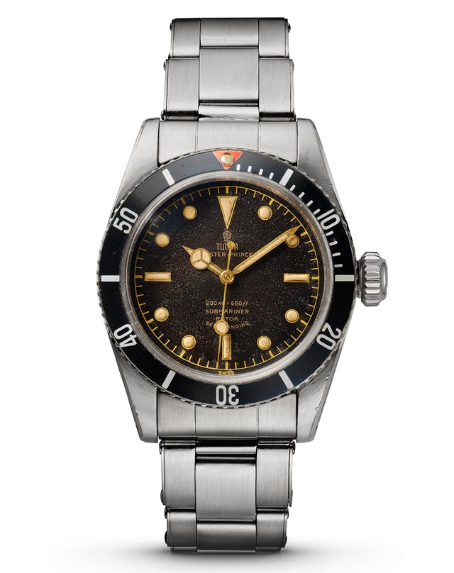 Das Vorbild der Black Bay 58: Tudor Oyster Prince Submariner aus dem Jahr 1958, Toolwatch aus Edelstahl