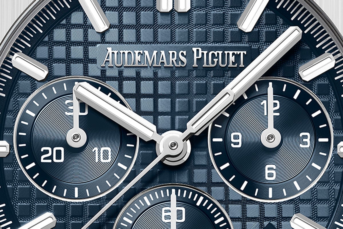 Audemars Piguet: Royal Oak Chronograph mit Stabzeigern