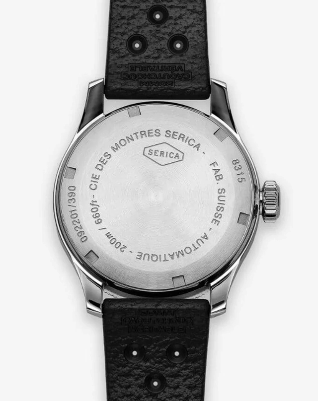 Serica – Ref. 8315, Automatikuhr mit Kautschukband