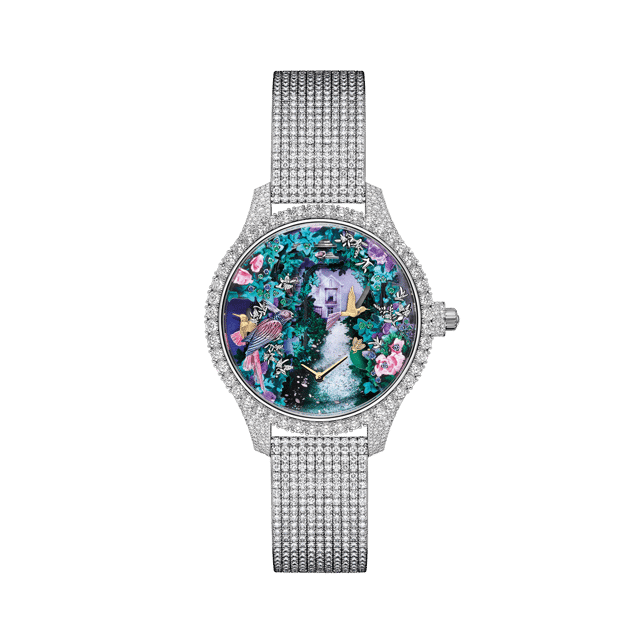 Dior Grand Soir Automate La Roseraie mit Diamantband
