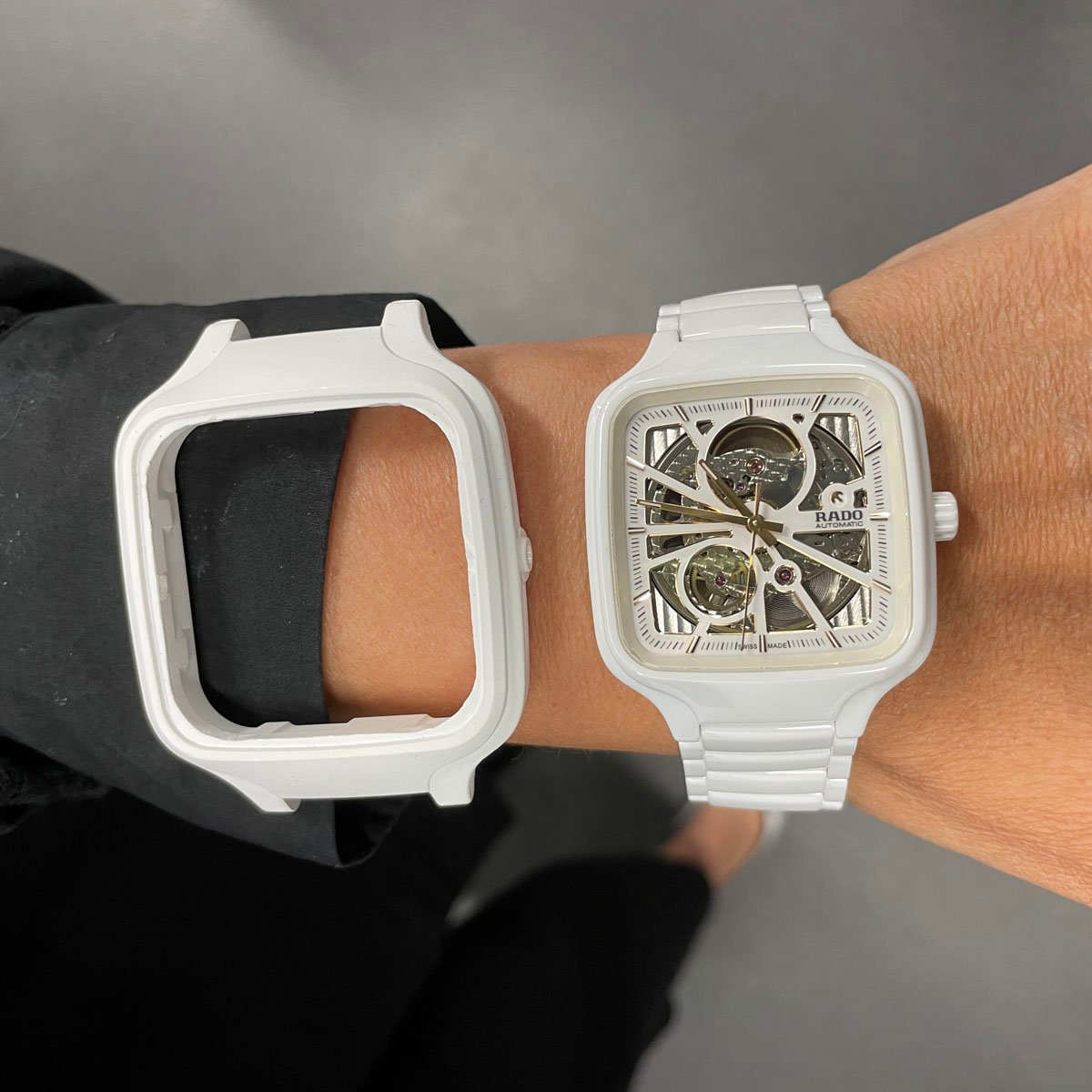 Uhrenreise Rado Comadur 2025 Größenvergleich