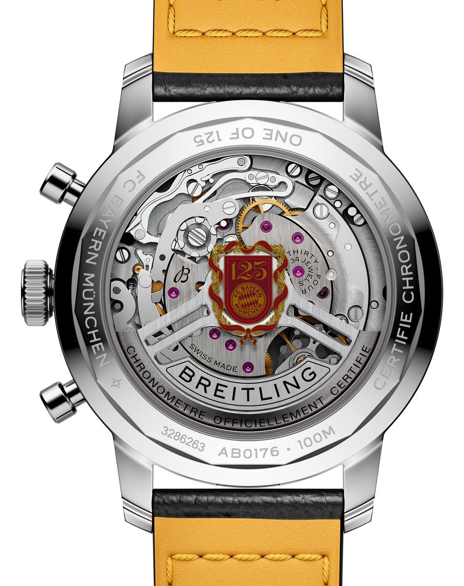 Breitling Top Time B01 125 Years FC Bayern München Boden