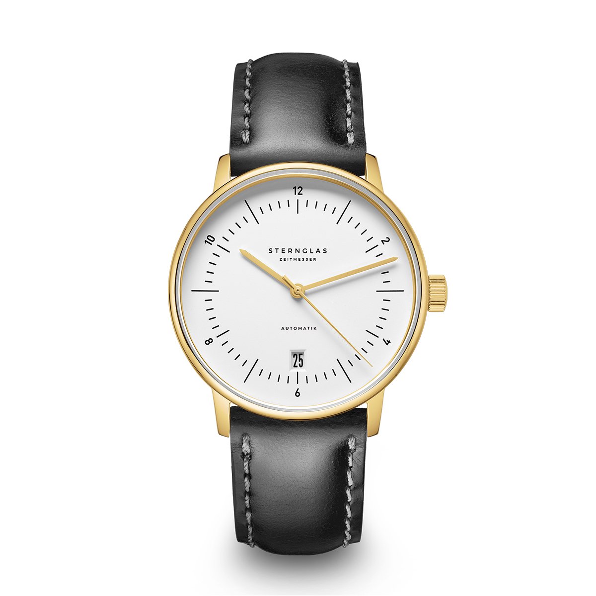 Frontansicht der Sternglas Naos Automatik Edition Heritage