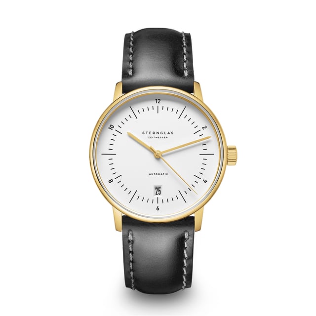 Frontansicht der Sternglas Naos Automatik Edition Heritage