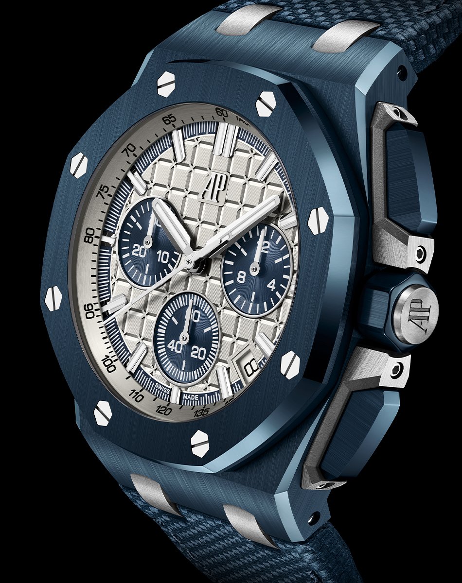 Audemars Piguet Royal Oak Offshore Chronograph Automatic, Automatik-Chronograph von Audemars Piguet aus Keramik beziehungsweise Titan