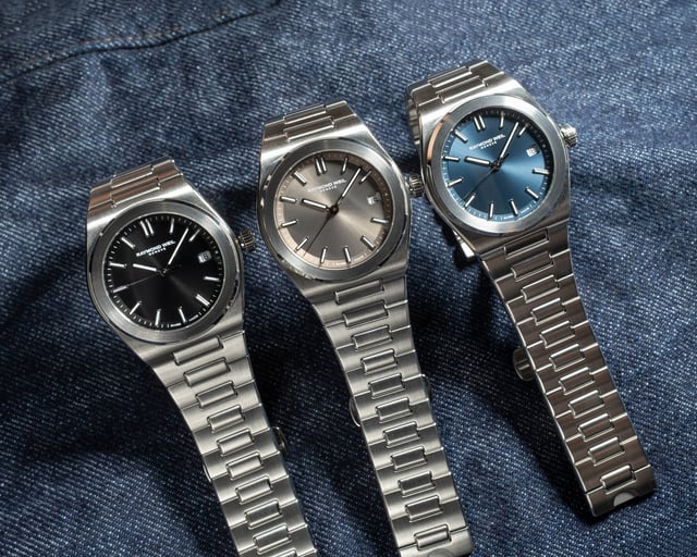 Raymond Weil A.R.T. Kollektion, drei Uhren