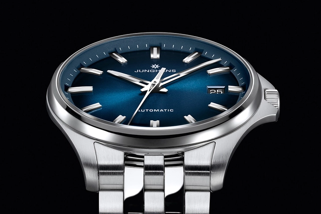 Junghans Meister S Automatic, Referenz 36_36_27_4582_44, Zifferblatt von vorne