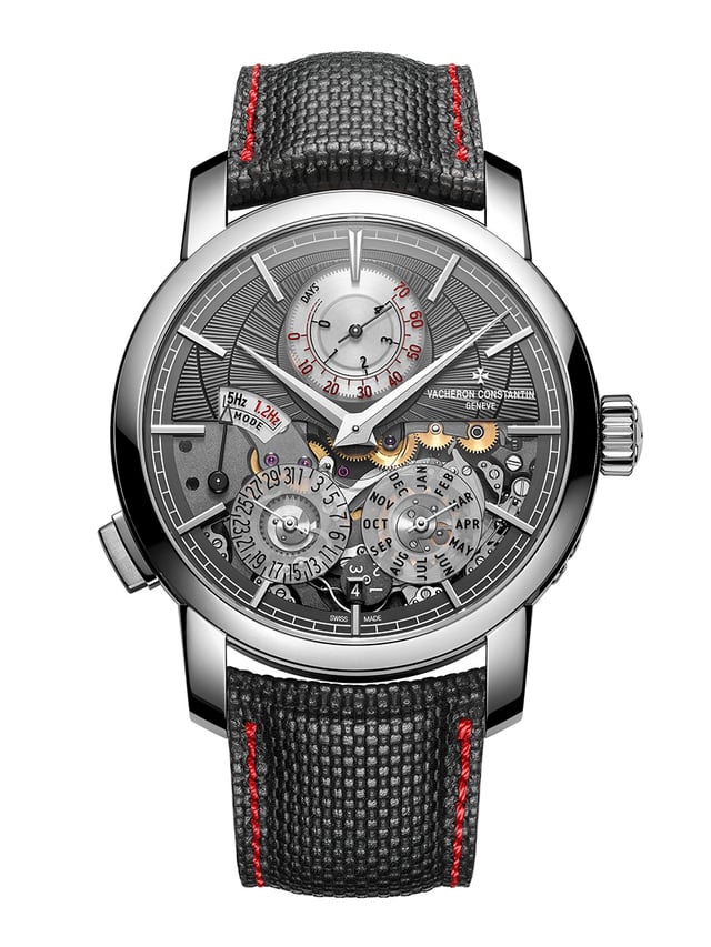 Vacheron Constantin Traditionelle Twin Beat Ewiger Kalender, Vorderseite Platinuhr