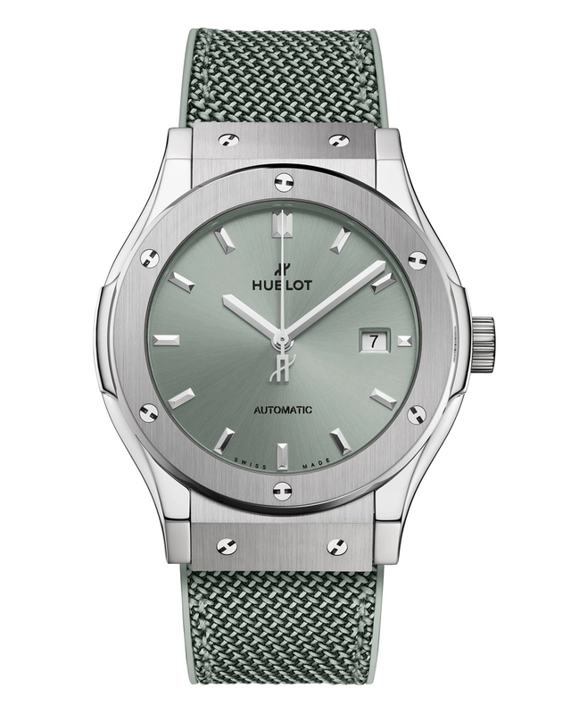 Hublot: Classic Fusion Titanium Sage Green