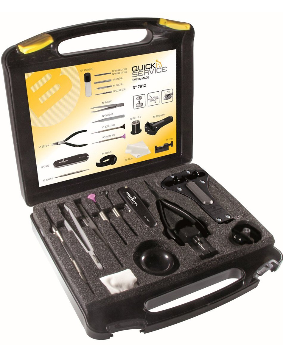 Bergeon Swiss Made Werkzeugset 7812, Uhrmacherwerkzeug