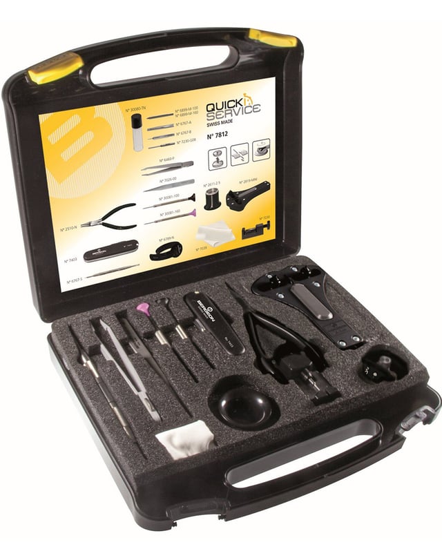 Bergeon Swiss Made Werkzeugset 7812, Uhrmacherwerkzeug