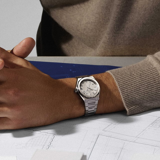 Zenith Defy Skyline 36 am Handgelenk