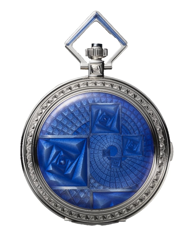 Parmigiani Fleurier – La Rose Carrée, Haute-Horlogerie-Taschenuhr