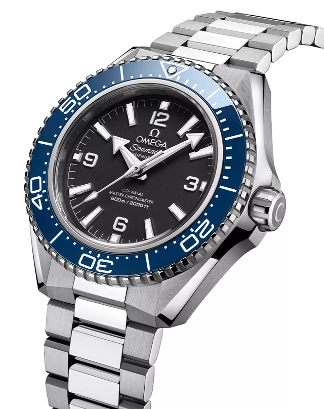 Omega – Seamaster Planet Ocean 600M 42 mm, Taucheruhr mit Automatikkaliber aus Edelstahl
