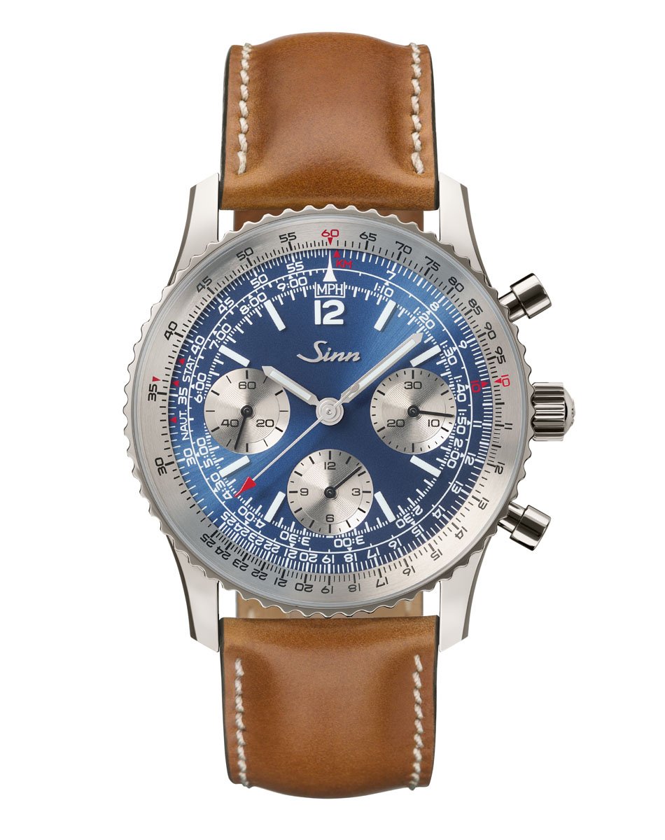 Sinn: 903 Ti II Jubiläum mit Lederband