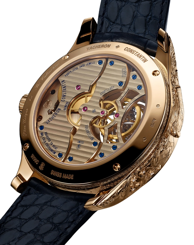 Vacheron Constantin – Les Cabinotiers Armillary Tourbillon „Myth of the Pleiades“, Handaufzugsuhr aus Gold mit Tourbillon